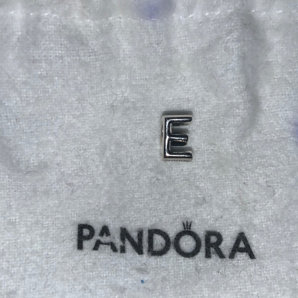 New Pandora “E” Charm